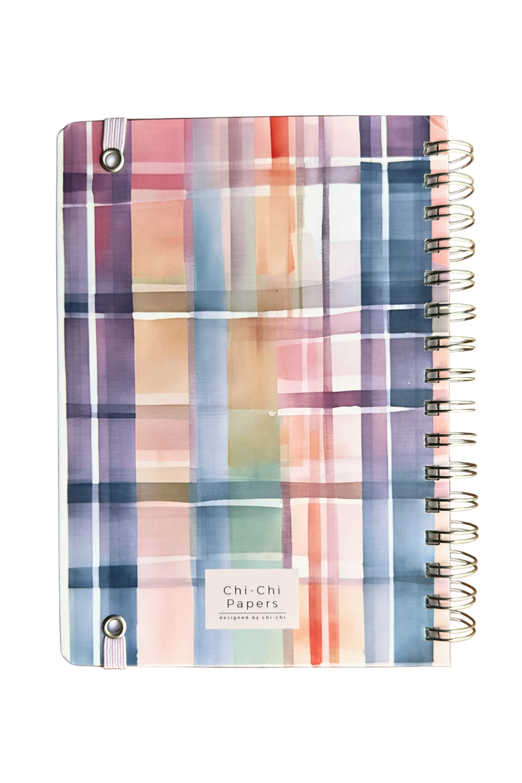 2026 Haftalık Ajandası - El Yapımı, 2 Sayfa Stickerlı - Gökkuşağı