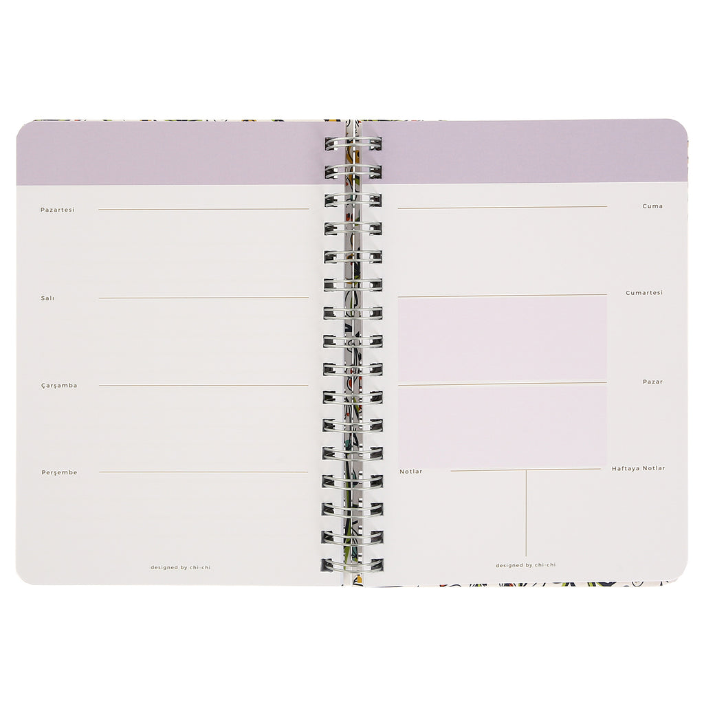 Zamansız Planlayıcı, Tarihsiz Ajanda, Süresiz Ajanda - Ella