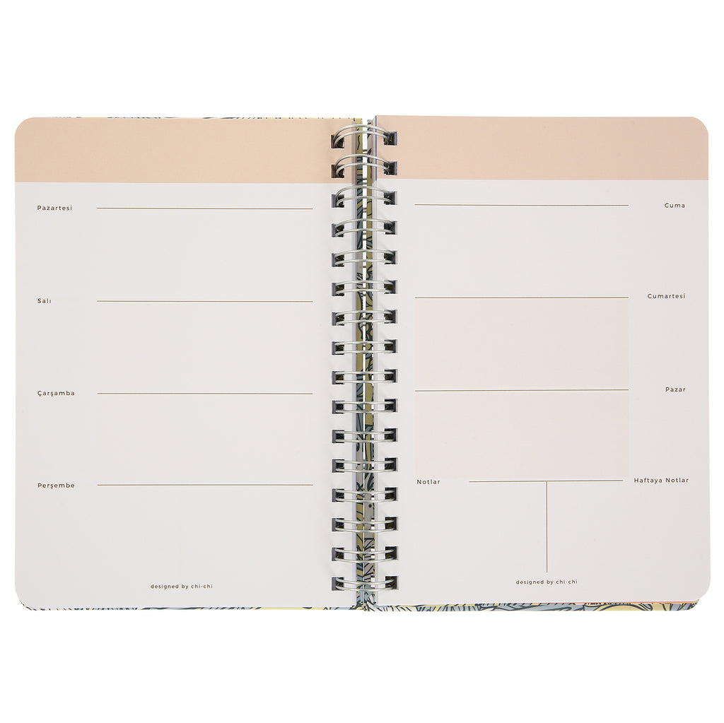 Zamansız Planlayıcı, Tarihsiz Ajanda, Süresiz Ajanda - Sandy