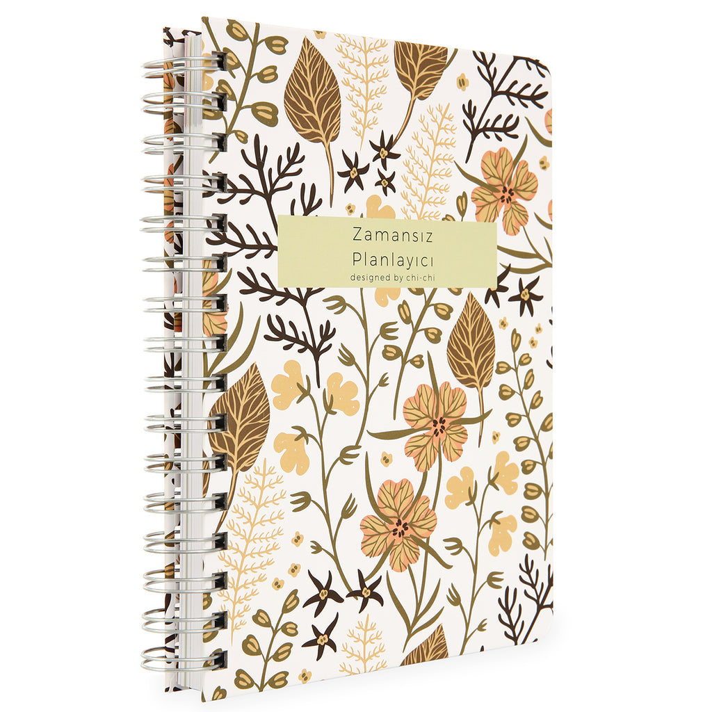 Zamansız Planlayıcı, Tarihsiz Ajanda, Süresiz Ajanda - Autumn
