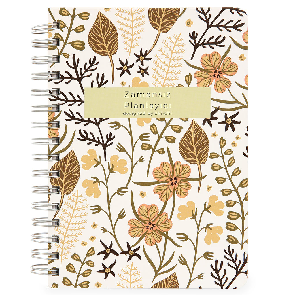 Zamansız Planlayıcı, Tarihsiz Ajanda, Süresiz Ajanda - Autumn
