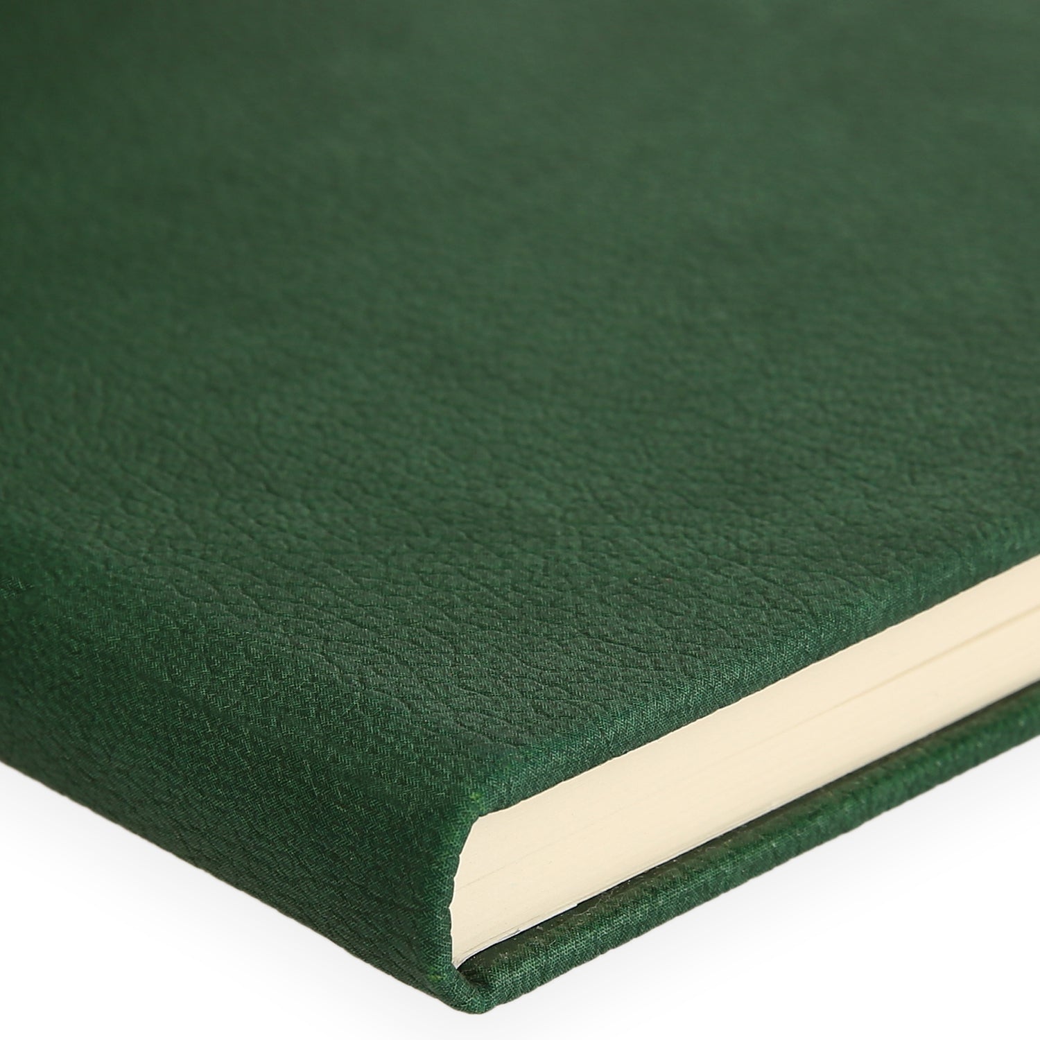 Termo Deri Kaplamalı Defter, Tarihsiz Ajanda, Anı Defteri - Yeşil